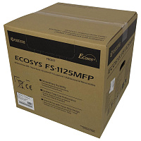 МФУ лазерное KYOCERA FS-1125MFP (принтер, копир, сканер, факс), А4, 25 стр./мин, 20000 стр./мес, ДУП