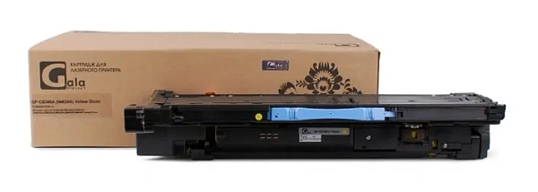 купить совместимый Драм-Картридж GalaPrint CB386A желтый совместимый с принтером HP (GP_CB386A_Y_Drum) 
