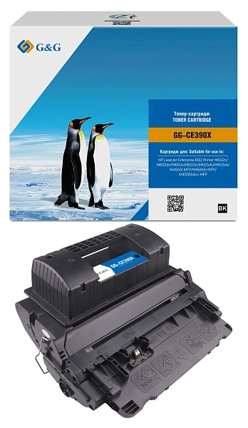 купить совместимый Картридж G&G CE390X черный совместимый с принтером HP (GG-CE390X) 