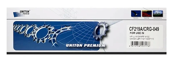 купить совместимый Драм-Картридж UNITON Premium CF219A/049DU черный совместимый с принтером HP/Canon универсальный (129392) 