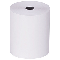 Чековая лента ТЕРМОБУМАГА 80 мм (диаметр 68 мм, длина 60 м, втулка 12 мм) КОМПЛЕКТ 6 шт., BRAUBERG, 