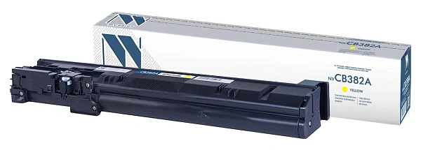 купить совместимый Картридж NV-Print CB382A желтый совместимый с принтером HP (NV-CB382AY) 
