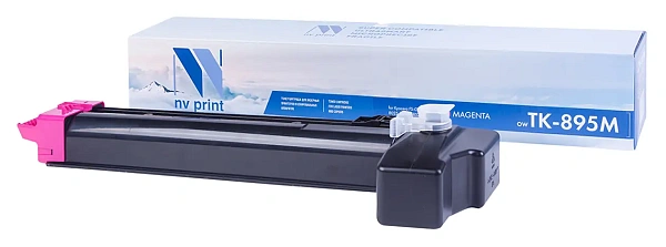 купить совместимый Картридж NV-Print TK-895M пурпурный совместимый с принтером Kyocera (NV-TK895M) 