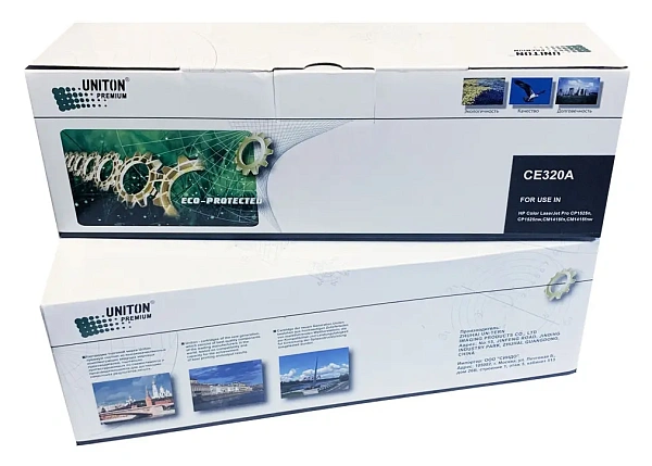купить совместимый Картридж UNITON Premium GREEN LINE CE320A черный совместимый с принтером HP (124859) 