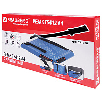 Резак сабельный BRAUBERG TS412 SABER, на 12 л., длина реза 300 мм, металлическое основание, A4, 5318