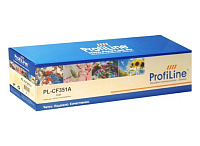 купить совместимый Картридж ProfiLine CF351A голубой совместимый с принтером HP (PL_CF351A_C) 