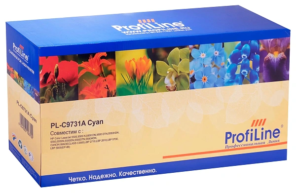 купить совместимый Картридж ProfiLine C9731A голубой совместимый с принтером HP (PL_C9731A_C) 