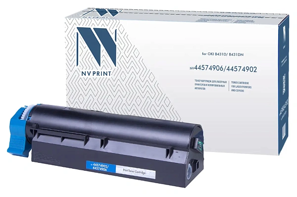 купить совместимый Картридж NV-Print 44574906 черный совместимый с принтером Oki (NV-44574906/44574902) 
