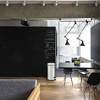 Ведро-контейнер для мусора (урна) с педалью LAIMA "Classic", 30 л, зеркальное, нержавеющая сталь, со