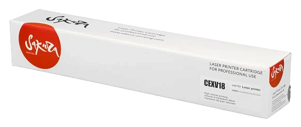 купить совместимый Картридж SAKURA C-EXV18 черный совместимый с принтером Canon (SACEXV18) 