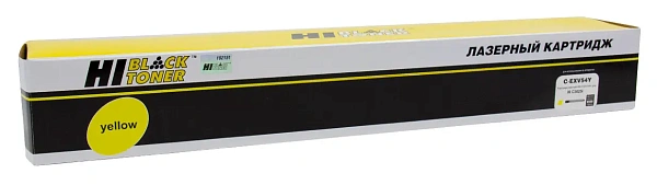 купить совместимый Картридж Hi-Black C-EXV54Y желтый совместимый с принтером Canon (101131377) 
