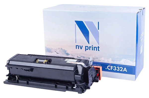 купить совместимый Картридж NV-Print CF332A желтый совместимый с принтером HP (NV-CF332AY) 