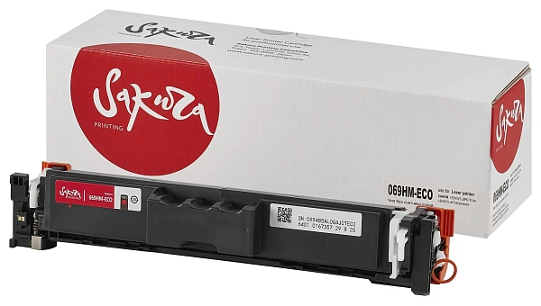 купить совместимый Картридж SAKURA 069HM пурпурный совместимый с принтером Canon (SA069HM-ECO) 