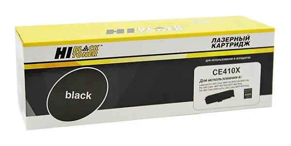 купить совместимый Картридж Hi-Black CE410X черный совместимый с принтером HP (98927805) 