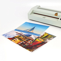 Ламинатор BRAUBERG FGK-320, формат А3, толщина пленки 1 сторона 60-250 мкм, скорость 51 см/мин, 5313