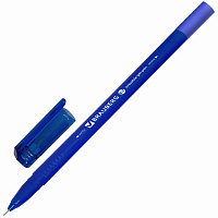 Ручка стираемая гелевая BRAUBERG DELTA, СИНЯЯ, трехгранная, узел 0,7 мм, линия 0,35 мм, 143952