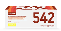 купить совместимый Картридж EasyPrint CB542A/CE322A/CF212A/716Y желтый совместимый с принтером HP (LH-542 U) 
