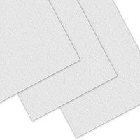 Обложки картонные для переплета А4, КОМПЛЕКТ 100 шт., тиснение под лен, 250 г/м2, белые, BRAUBERG, 5