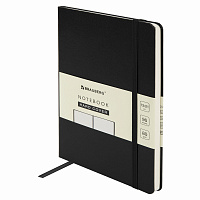 Блокнот-скетчбук А5 (130х210 мм), BRAUBERG ULTRA, балакрон, 80 г/м2, 96 л., без линовки, черный, 113