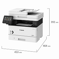 МФУ лазерное CANON i-SENSYS MF443dw, "3 в 1", А4, 38 стр./мин, ДУПЛЕКС, ДАПД, сетевая карта, Wi-Fi, 
