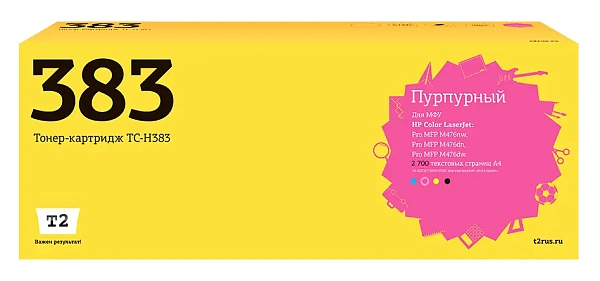 купить совместимый Картридж T2 CF383A пурпурный совместимый с принтером HP (TC-H383) 