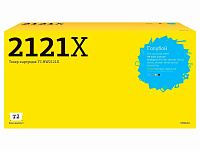 купить совместимый Картридж T2 W2121X голубой совместимый с принтером HP (TC-HW2121X) 