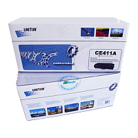 купить совместимый Картридж Uniton Premium CE411A голубой совместимый с принтером HP 