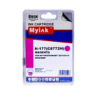 Картридж пурпурный MyInk C8772HE пурпурный совместимый с принтером HP