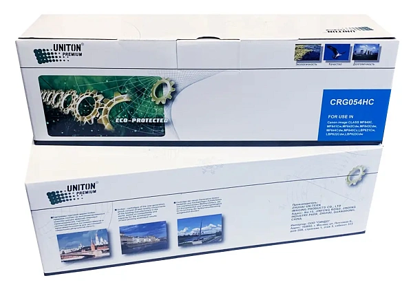 купить совместимый Картридж UNITON Premium GREEN LINE 054HC голубой совместимый с принтером Canon (124042) 