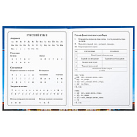 Дневник 1-4 класс 48 л., твердый, BRAUBERG, глянцевая ламинация, с подсказом, "Российский", 106832