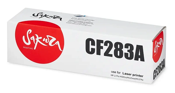 купить совместимый Картридж SAKURA CF283A черный совместимый с принтером HP (SACF283A) 