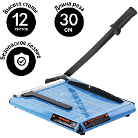 Резак сабельный BRAUBERG TS412 SABER, на 12 л., длина реза 300 мм, металлическое основание, A4, 5318