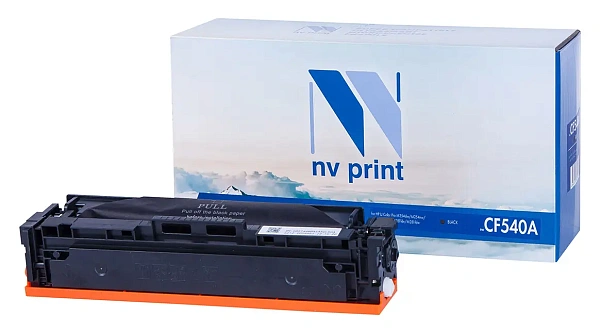 купить совместимый Картридж NV-Print CF540A черный совместимый с принтером HP (NV-CF540ABk) 
