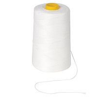 Нить лавсановая для прошивки документов, БЕЛАЯ, диаметр 1,5 мм, длина 500 м, ЛШ 460, BRAUBERG, 60181