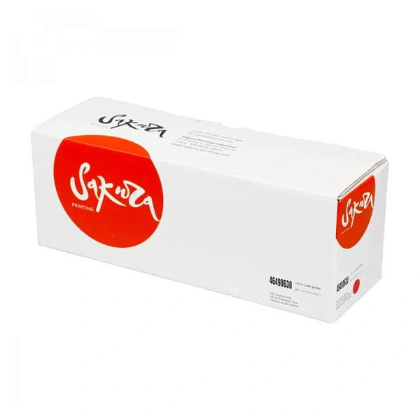 купить совместимый Картридж SAKURA 46490630 пурпурный совместимый с принтером Oki (SA46490630) 