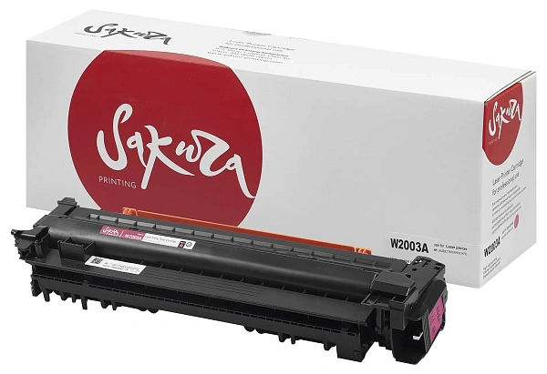 купить совместимый Картридж SAKURA W2003A пурпурный совместимый с принтером HP (SAW2003A) 