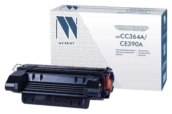 купить совместимый Картридж NV-Print CC364A/CE390A черный совместимый с принтером HP универсальный (NV-CC364A/CE390A) 