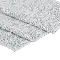 Тряпка для мытья пола из микрофибры 70х80 см "OVERLOCK GREY COLOUR", серая, 220 г/м2, LAIMA HOME, 60