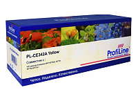 купить совместимый Картридж ProfiLine CE342A желтый совместимый с принтером HP (PL_CE342A_Y) 