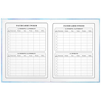 Дневник 1-4 класс 48 л., твердый, ЮНЛАНДИЯ, блестки, с подсказом, "Фея", 106608