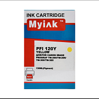 Картридж желтый MyInk PFI-120Y желтый совместимый с принтером Canon