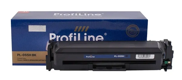 купить совместимый Картридж ProfiLine 055HBK черный совместимый с принтером Canon (PL_055H_BK) 