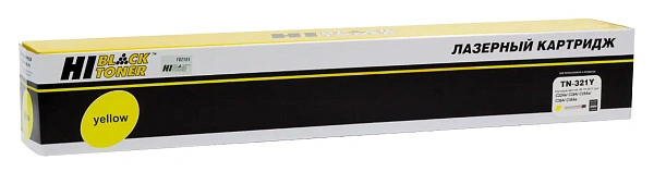 купить совместимый Картридж Hi-Black TN-321Y желтый совместимый с принтером Brother (9897023) 