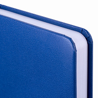 Ежедневник недатированный МАЛЫЙ ФОРМАТ А6 (100x150 мм) BRAUBERG "Select", балакрон, 160 л., синий, 1