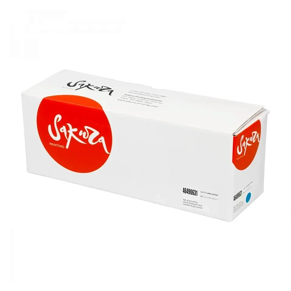 купить совместимый Картридж SAKURA 46490631 голубой совместимый с принтером Oki (SA46490631) 