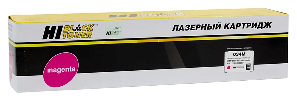 купить совместимый Картридж Hi-Black 034M пурпурный совместимый с принтером Canon (101131353) 
