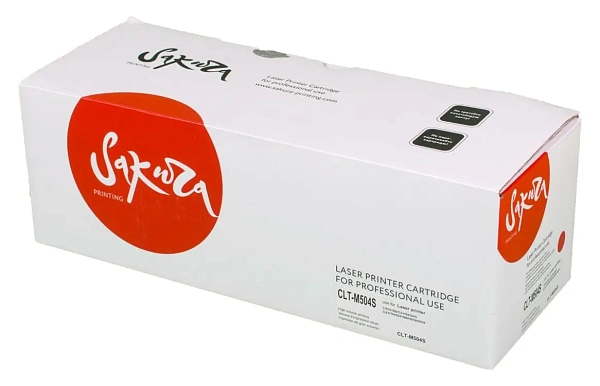 купить совместимый Картридж SAKURA CLT-M504S пурпурный совместимый с принтером Samsung (SACLTM504S) 
