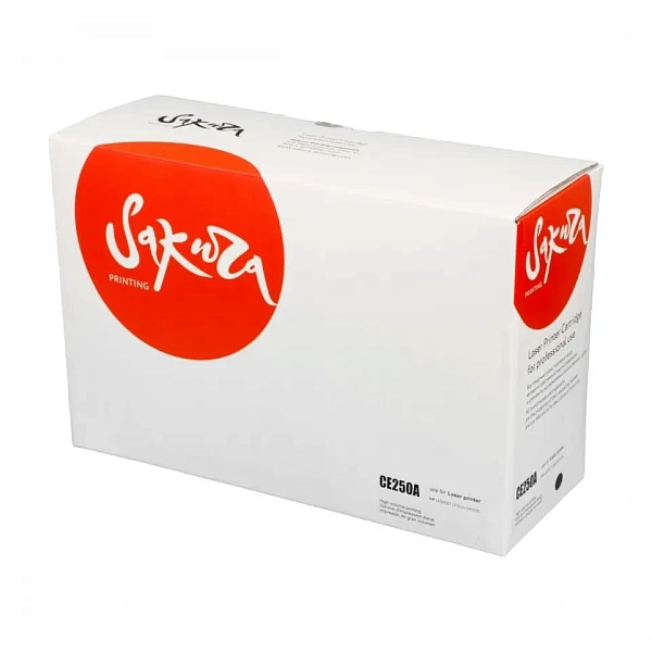 купить совместимый Картридж SAKURA CE250A черный совместимый с принтером HP (SACE250A) 