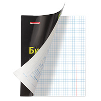 Тетради предметные, КОМПЛЕКТ 10 ПРЕДМЕТОВ, 48 л., глянцевый лак, BRAUBERG, "BLACK & BRIGHT", 403560