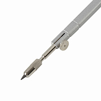 Готовальня BRAUBERG "Klasse", 7 предметов: циркуль+кронциркуль, рейсфедер + держатель, 2 вставки, гр